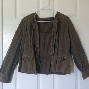 Torrid Army Green Jacket, size 1